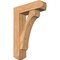 Ekena Millwork Legacy Craftsman Smooth Bracket w/ Offset Brace, Western Red Cedar, 7 1/2"W x 26"D x 38"H BKT0806X26X38LEC04SWR - alternate 1